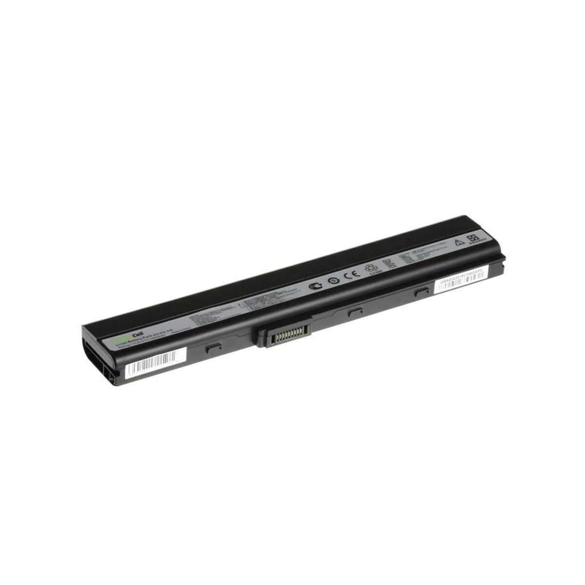 Laptopbatteri Green Cell AS02 Svart 4400 mAh